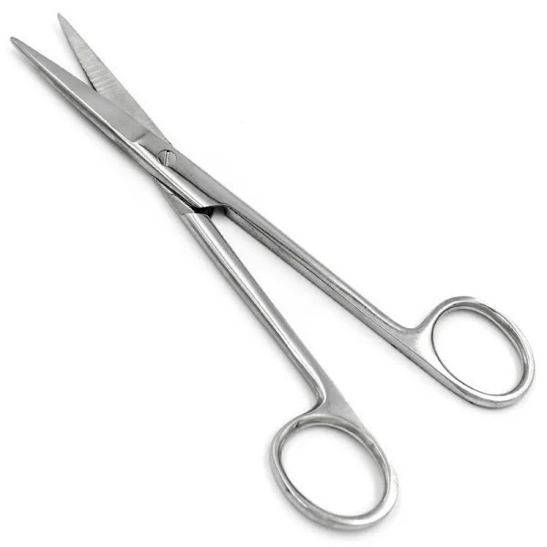 PI-02-1124. Ножиці операційні прямі гострокінцеві, 170 мм. PARADISE